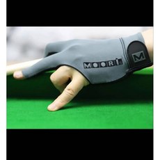 【國華撞球】日本Moori三指萊卡露指手套 (XS~XL)撞球手套，透氣舒適、止滑耐磨，多種尺寸顏色可選, 1個, 暗影灰,XL