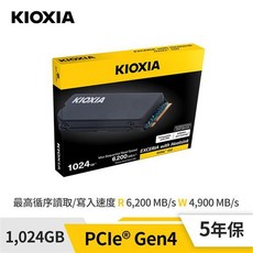 KIOXIA EXCERIA 固態硬碟 1024GB / 2048GB, 1個