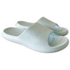 i Slippers 晴光系列 室內室外兩用拖鞋，台灣製造，輕盈EVA材質，Q彈發泡密度, M(38~39), 灰藍, 1組