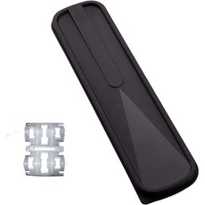 씨티 무소음 수저 케이스 + 받침대, 블랙, 1개