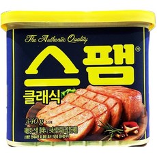 업소용 식당 식자재 재료 클래식 스팸햄 340g X2 식자재햄 업소용햄 식당용햄 소시지 수제햄 런천미트, 2개