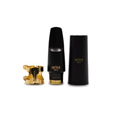 美國 MEYER Bros. NY 中音薩克斯風膠嘴 黃銅固定環 爵士定番復刻, 1個, 7M