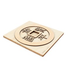 DIY 영공방 목판만들기 상평통보, 단품, 단품, 1개