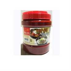 빨간양념 FK 양념장(비빔냉면 실속 합천 2K) 양념장 다데기 비빔양념 빨간양념 냉면양념 매콤양념 국수양념, 2kg, 1개