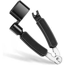 기타 줄 감개 절단기 브릿지 핀 제거기 어쿠스틱 일렉트릭 기타용 전문가용 3 in 1 툴 키트 페그 와인더 교체 튜너 유지 보수 도구 2312063, 기타 줄 감개 절단기 브릿지 핀 제거기 어쿠스틱 일렉트