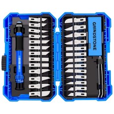 솔리드 정밀 조각칼 29p 세트 목공 나무 플라스틱 목공용 조각도 공예칼