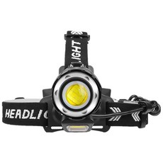 도미노스토리 XHP160 헤드랜턴 해루질 LED랜턴 배터리3개포함 XHP360칩 자전거 낚시 등산 충전식 캡라이트, xhp160헤드랜턴+배터리1200mah3개, 1개