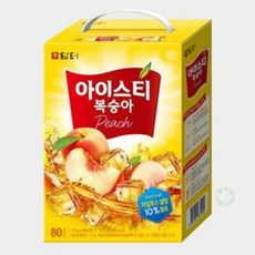 고매한 복숭아티 80T 복숭아아이스티, 1, 14g