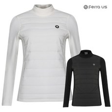 페라어스 여성 앞누빔패딩 기모 이너 골프셔츠 ATW3MI5066