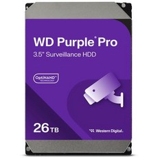 Amazon.co.jp 한정 Western Digital 웨스턴 디지털 WD Purple Pro 감시용 HDD 하드, 14TB, 퍼플 프로