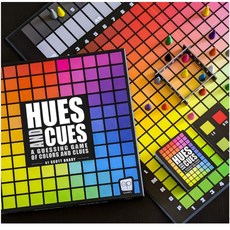 휴앤큐 영어 보드게임 미국 영문판 hues and cues
