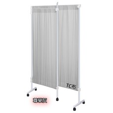 巴塞隆納 旋轉式屏風 隔間屏風 伸縮屏風架 可摺疊收納, 灰, 1個