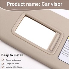 AU05 74320 42420 B0 자동차 선바이저 메이크업 거울이 있는 햇빛 가리개 토요타 RAV4 LHD용