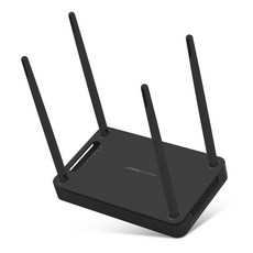 ipTIME 유무선 공유기, AX1500SR(블랙), 1개