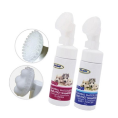 헬로도기 풋 버블 샴푸 150ml 물없이 간편 애견발샴푸, 없음, 1개