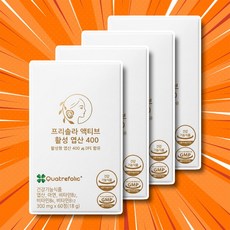 나인멜로 프리솔라 활성형엽산 활성엽산 프리솔라영양제 프리솔라임산부, 4개, 60정