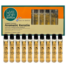 새한 리브겐 프리미엄 아로마틱 케라틴 헤어앰플, 1ml, 10개