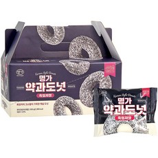 호정식품 명가 약과도넛 흑임자맛, 1박스, 600g
