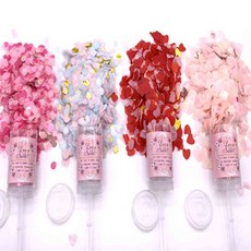 브라이덜샤워 폭죽 웨딩꽃잎, 2-꽃폭죽-레인보우