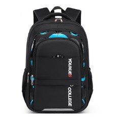 GO 國小護脊書包 輕質撞色後背包 多功能兒童學生書包 防水大容量