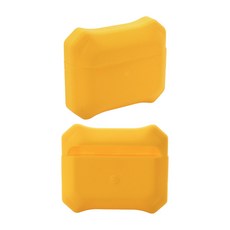 DN 에어팟프로 실리콘 케이스 충격 보호 보관함 커버 옐로우