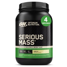 OPTIMUM NUTRITION 歐恩 Serious Mass 香草, 1個, 1.36kg