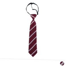유아용넥타이 줄무늬와인 어린이 주니어 넥타이