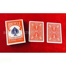 BICYCLE 單張特殊牌(紅紅) - 魔術道具, 1個