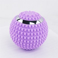 땅콩마사지볼 스트레칭 전동 롤링 돌기 안마 지압 요가 실리콘 필라테스, 파란색, 1개