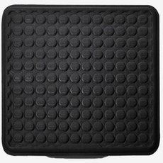 책상 의자 여름용 사각 쿠션 젤리 통풍 쿨방석 블랙 자동차시트