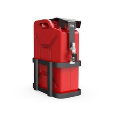 ELITEWILL 콤비네이션 잠금 장치가 있는 18.9L(5갤런) 물 컨테이너 마운트 홀더 홀 20L 물통용 스틸 도난 방지 브래킷 캠핑 RV 및 오프로드 사용을 위한 트