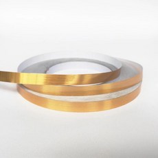 인치인치 틈새 밀봉 호일 테이프 방수 금색 은색 구리 스트립 벽 스티커 바닥 이음새 장식, 3. brushed gold
