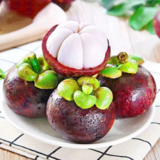 [상큼함MAX] 입안가득 쫀쫀달콤 프리미엄 망고스틴, 1개, 500g