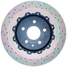 HHC CX5 專用 前後電子式加大畫線通風打洞煞車盤 盤面350 二片式