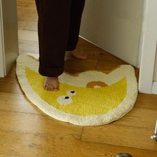 臥室牀邊毯地毯可愛臥室牀邊毯腳墊椅子仿羊絨地墊毛絨加厚防滑, 簇絨月牙B-A698B9