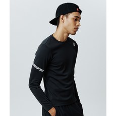 스파이더 SPYDER [유로스포츠] 맨즈 슬리브 로고 긴팔 티셔츠 SPIFCNRL223UBLK