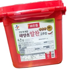해찬들 알찬 고추장 6.5kg, 1개