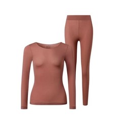 고탄력 여성 내복 겨울 방한 보온 얇은 여자 내의