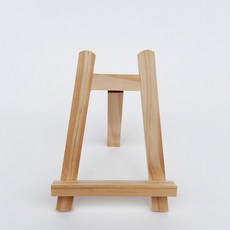 미호코리아 미니 원목 이젤 나무 캔버스 액자 블랙 화이트 보드