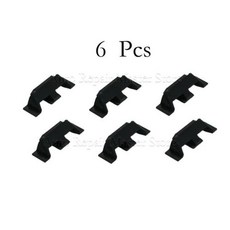 자동차 헤드램프 헤드라이트 프레임 클립 패스너 미니 쿠퍼 S 원 컨트리맨 R55 R56 R60 F54 F55 F56 F60 용 2752145 액세서리, 2) 6 Pcs
