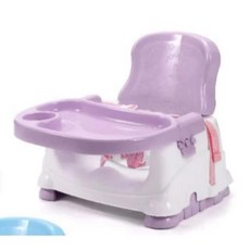 寶寶餐椅 便攜組合式多功能兒童餐桌椅, 現貨芋仔紫
