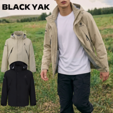 블랙야크 바람막이 이월 남성 RJ 레인자켓 AWC 방수 방풍 점퍼