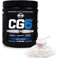 PMD Sports CG5 - Premium Creatine and L Glutamine Powder - Maximum Strength Power Recovery Build, 1개, 156g
