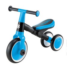 GLOBBER 2合1多功能滑步腳踏車 白色發光輪, 天空藍, 1個