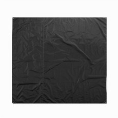 방수 그라운드시트 블랙 200x210cm 천막원단 캠핑그라운드시트