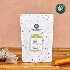 제임스티스푼 국산 국화차 삼각티백 30개입 2세트, 60개, 0.5g, 30개, 2개
