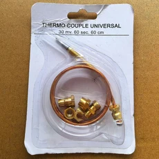 가스온수기 900mm 가스 스토브 범용 열전대 키트 m6x0.75 유출 너트 (5 개) 교체 포함