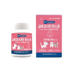385도씨 강아지 고양이 관절영양제 글루코사민한스푼, 뼈/관절강화, 60g, 1개
