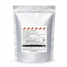 동결건조 100% 딸기다이스 6mm 30g, 1개 1개