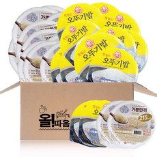 Ottogi Omu 便餐糙米 150g 12 粒 + Ottogi 大米 210g 12 粒, 24入